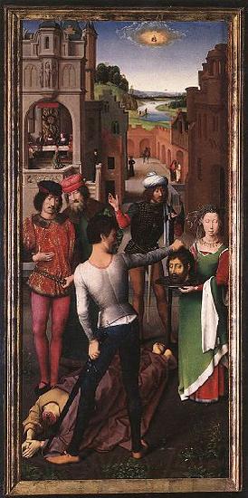 Hans Memling St John Altarpiece Germany oil painting art